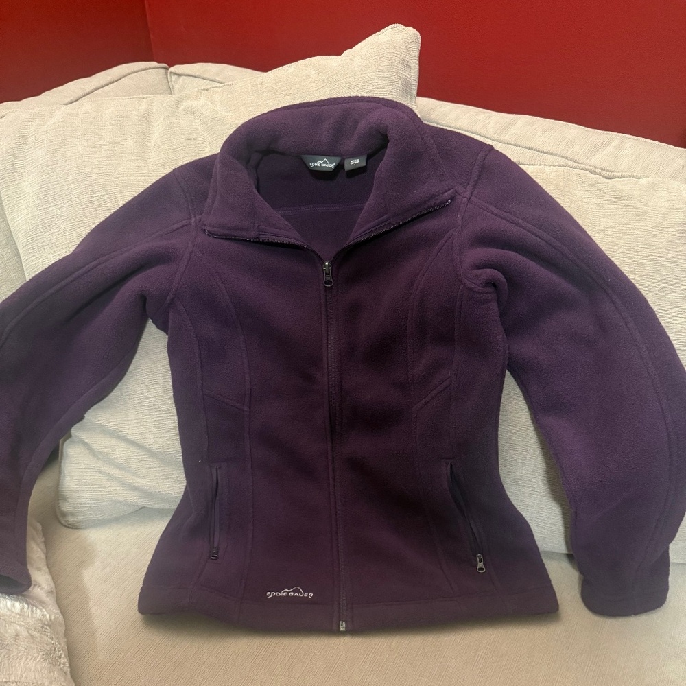 Eddie Bauer Purple Jacket Size SMALL